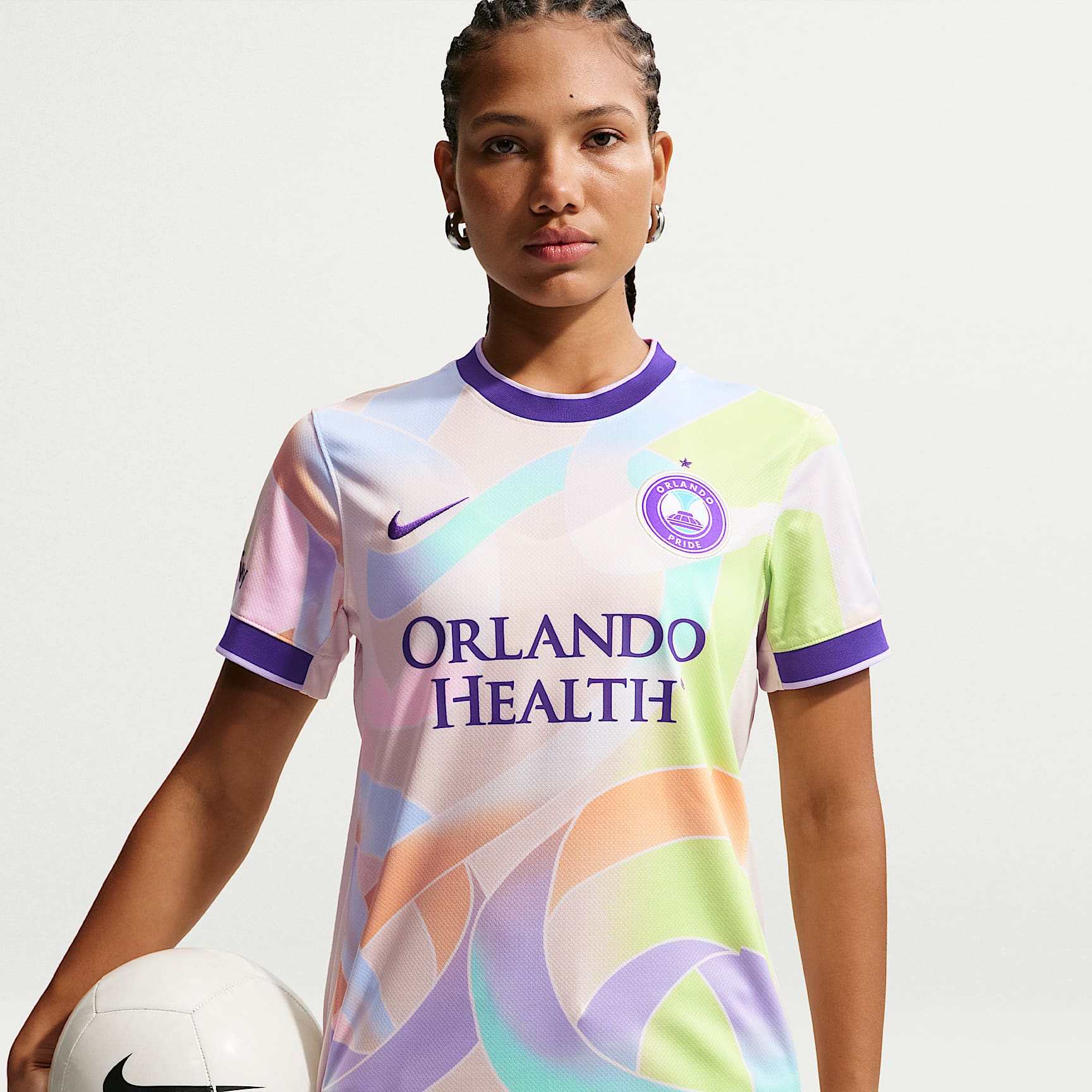 Orlando Pride Women's Nike Dri-FIT NWSL Replica Jersey. Nike.com